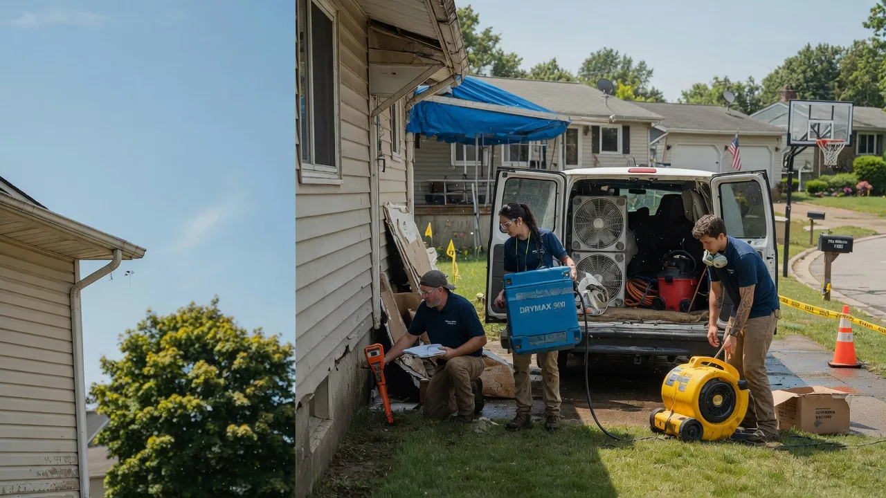 Ceiling Leak Cleanup in Homer Glen, IL near me